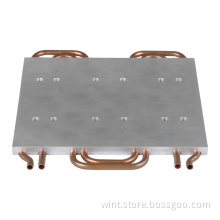 Custom buried Copper Pipe Water Cold Plate